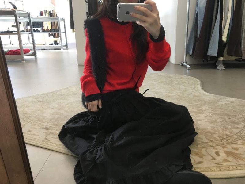 Damien Lowe long skirt (3color)