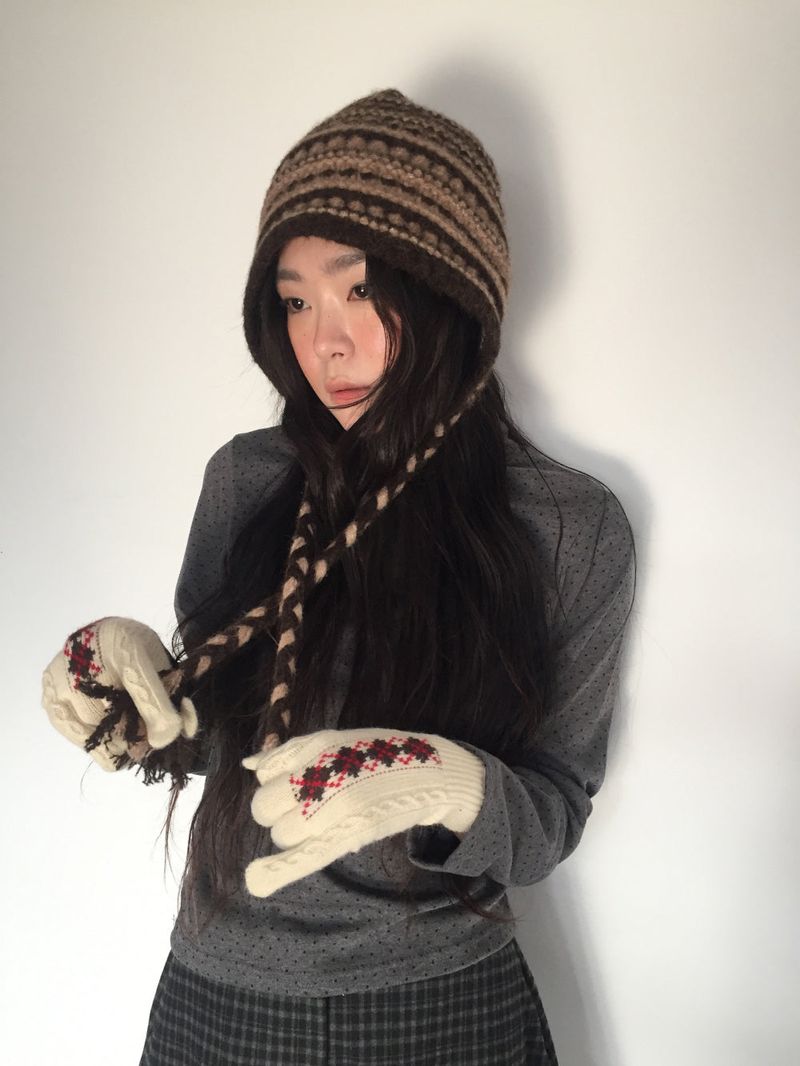 DUGGY（ダギー）の「ノルディックタッセルバラクラバ (3Colors)（帽子）」