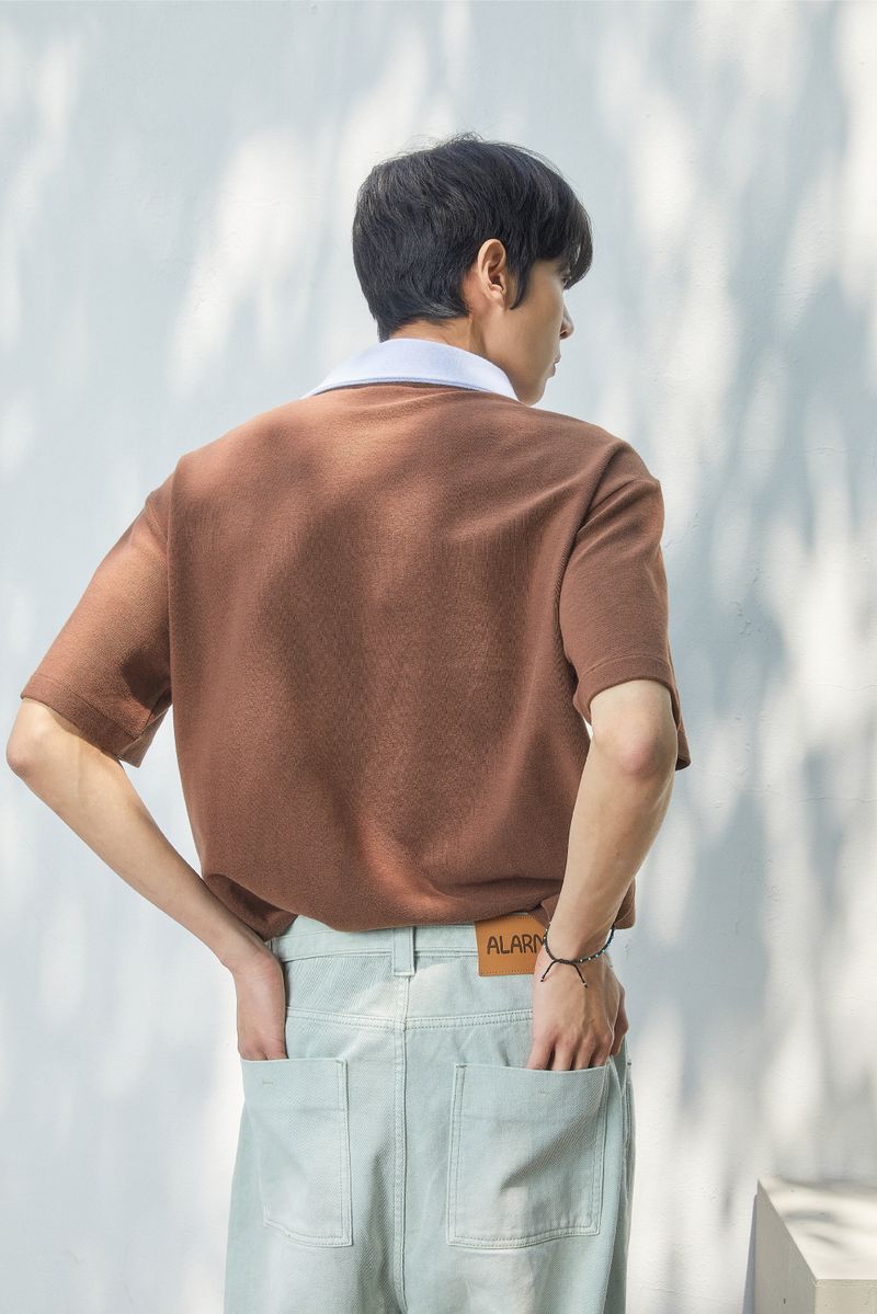 ALARM ONE TUCK BELTED DYEING PANTS MINT_MAN