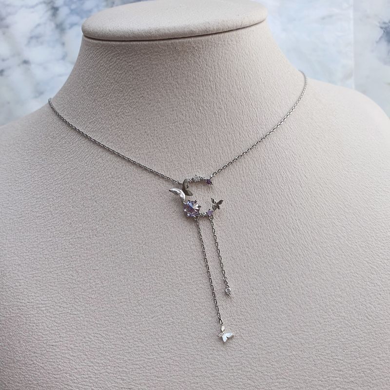 Lavender Moon Necklace