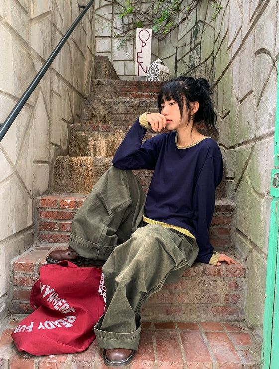 [unisex] Dmit Parasute String Wide Pants