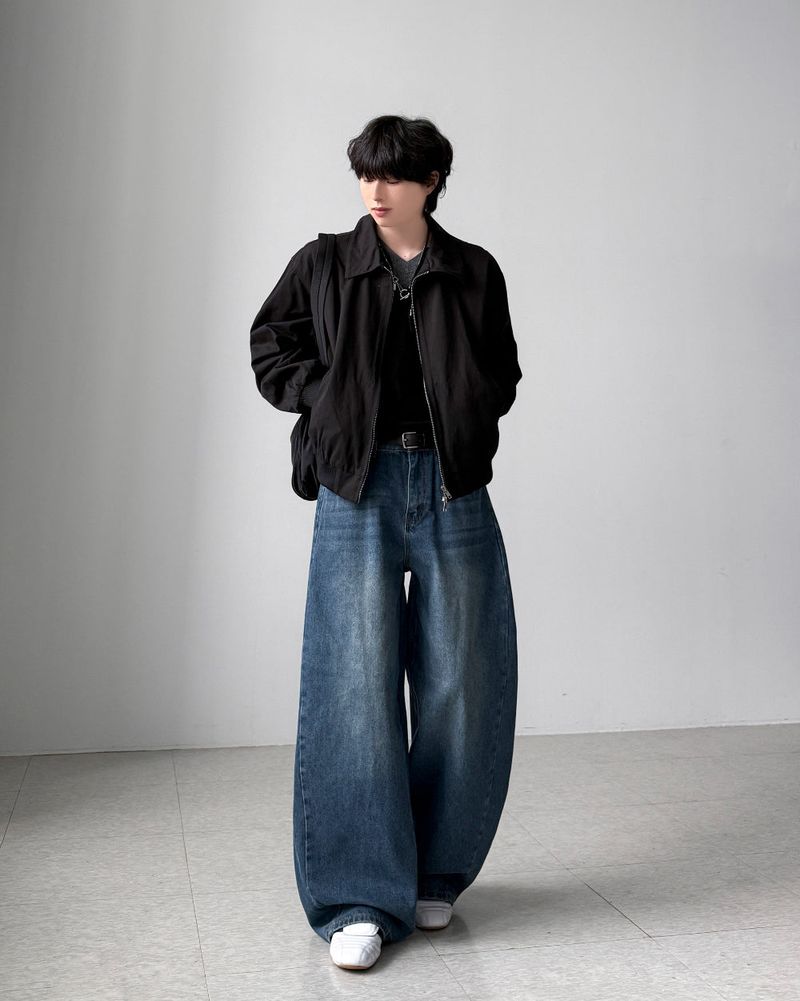 Slove Cotton Crop Jacket