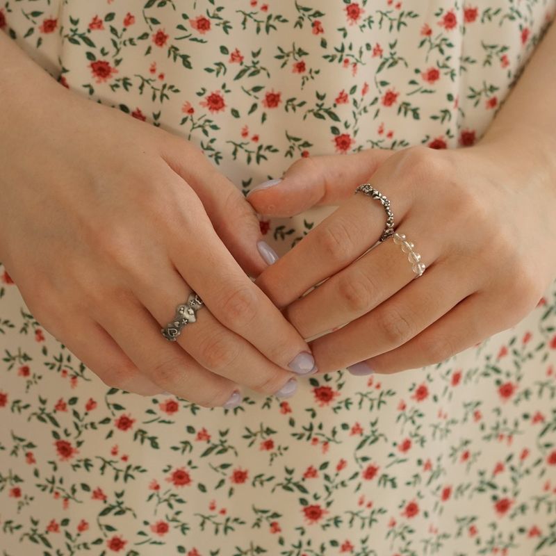【MADE】 Bubble garden ring