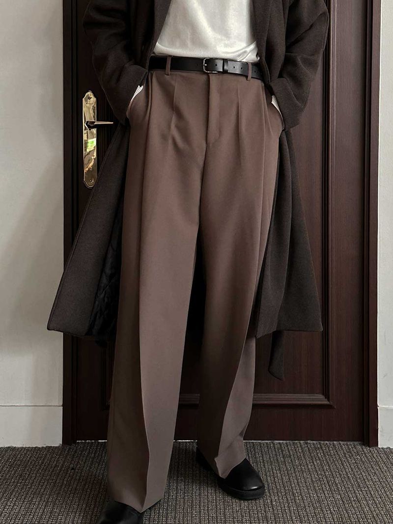 ASCLO Deep One Tuck Slacks (4color)