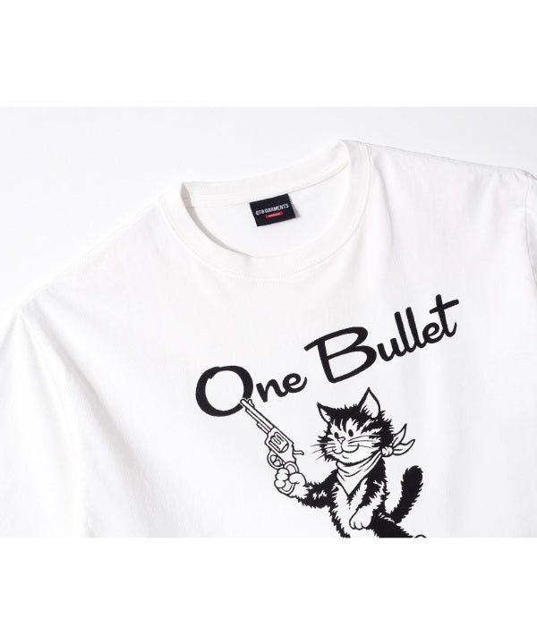 LB One Bullet Washed Tee (Ivory)