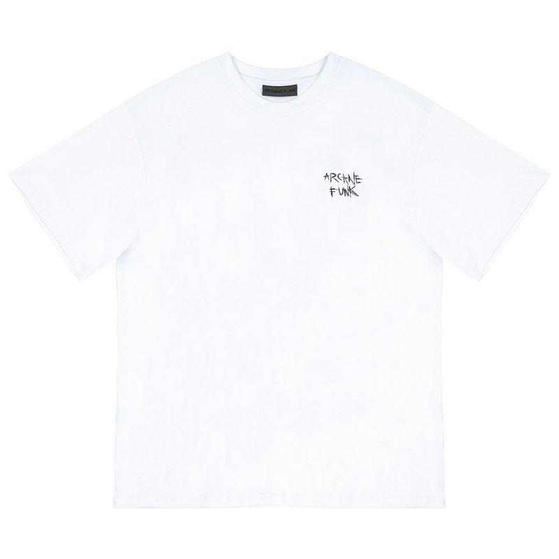 DRAWING FUNK TEE white