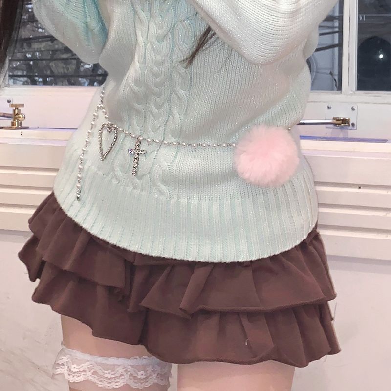 Angel bunny chain belt
