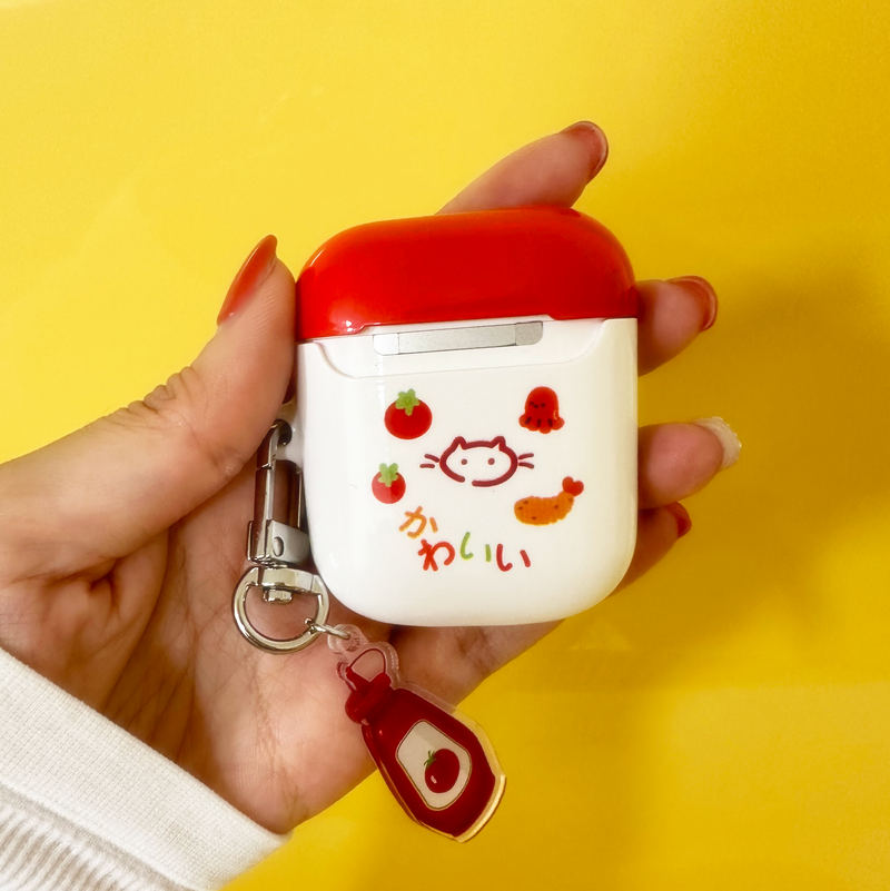 Nineteenfriday（ナインティーンフライデー）の「Omurice Airpods case + charm（Smartphone Accessories）」