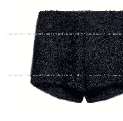 Hella mohair high short pants