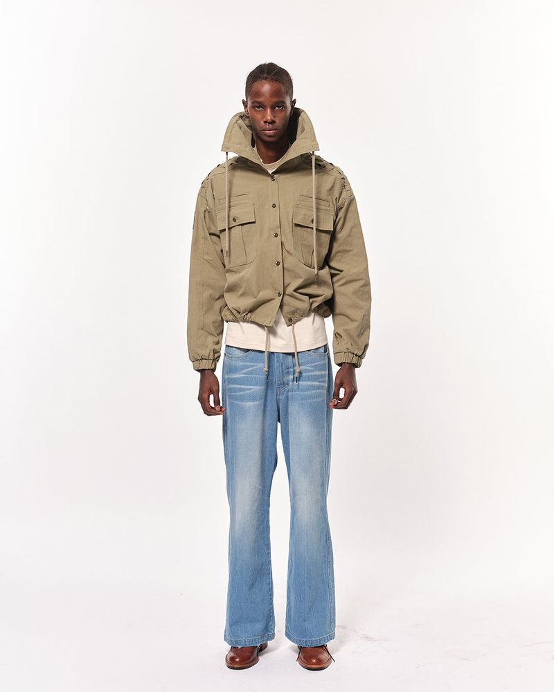 Bluesf Garden Snip Trench Short Jacket