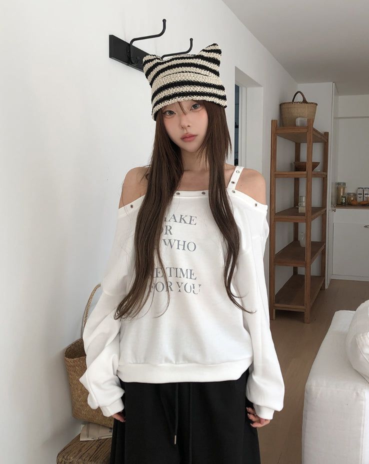 Cat Ear Summer Knitted Beanie