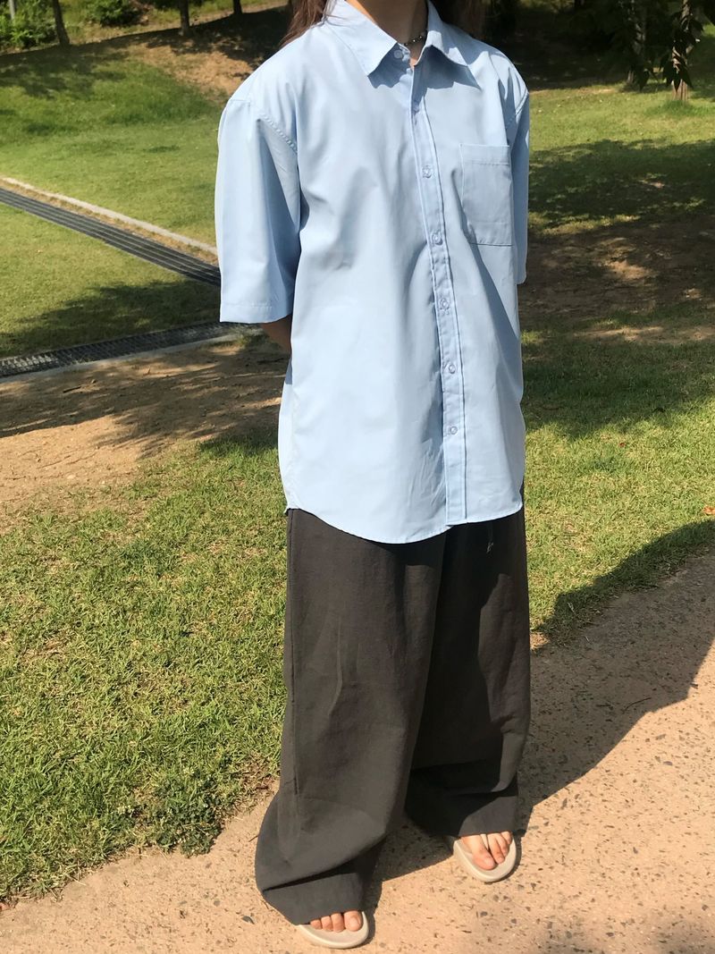 Essential half shirt