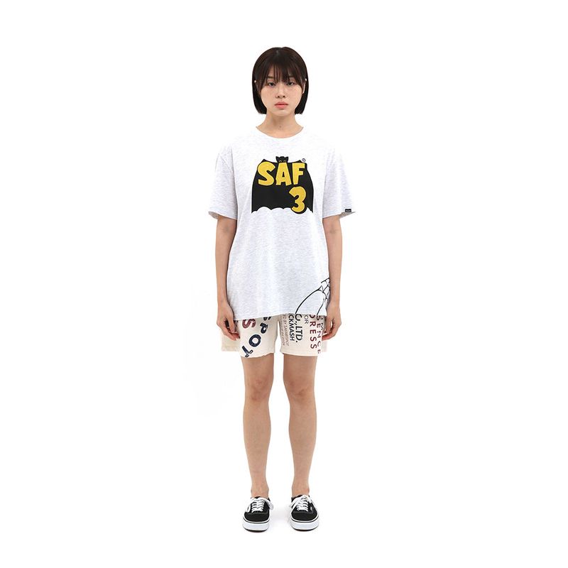  BAT LOGO TEE (GRAY)