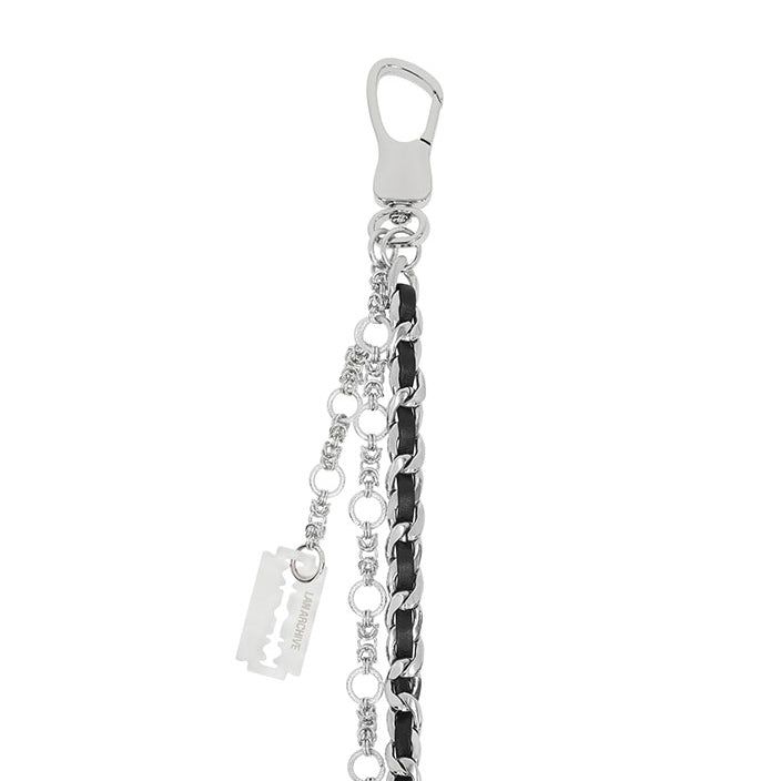 [LAN ARCHIVE] Layered Leather L Pants Chain
