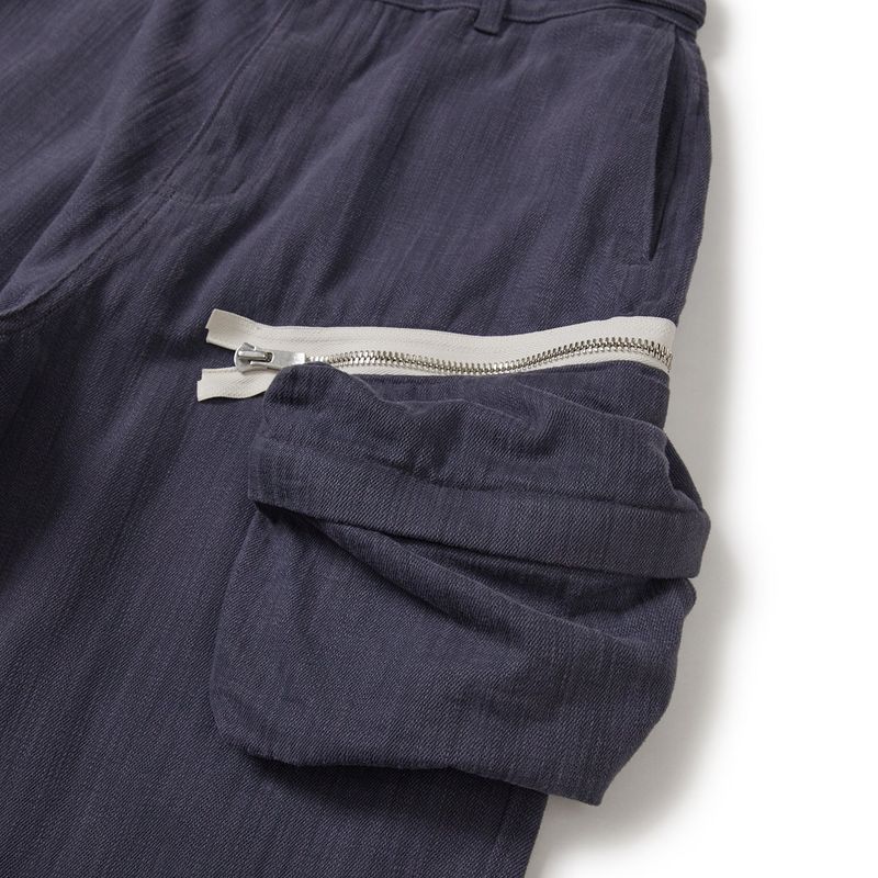 Trapper pouch pants / Violet