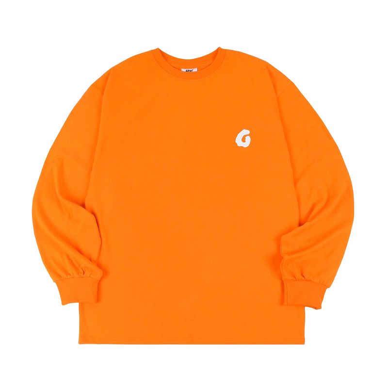 GF MAIN LOGO LONGSLEEVE - ( Orange )
