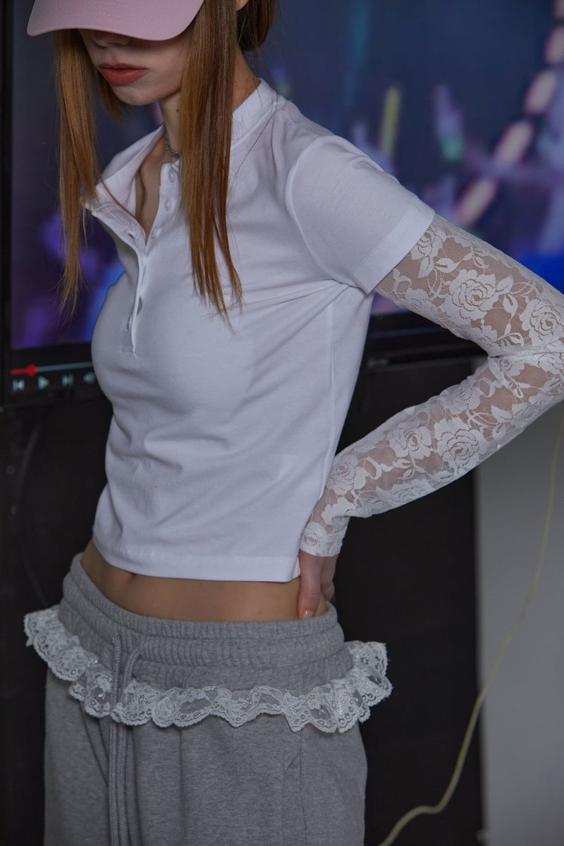 ROY LACE T-SHIRT