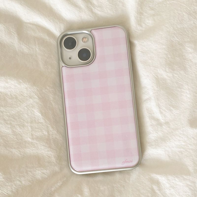 rora cotton silver epoxy phone case