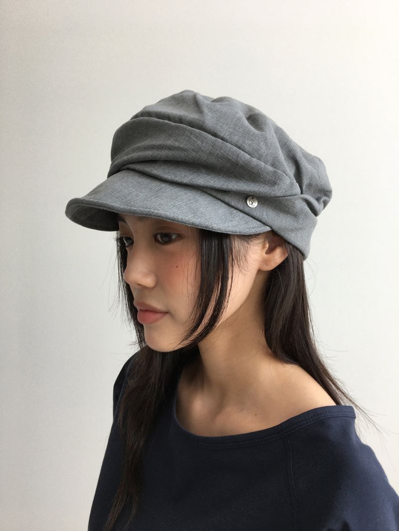 Rivet Tuck Sailor Hat (3color)
