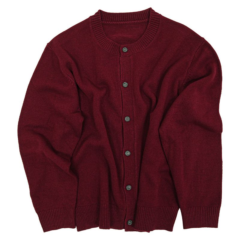 Usual Button Knit Cardigan - 4COLOR