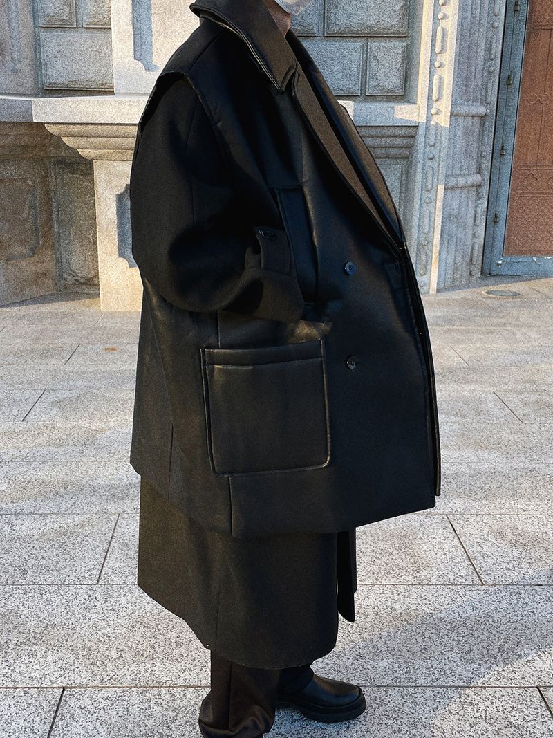 De Berlin Leather Vest (2color)