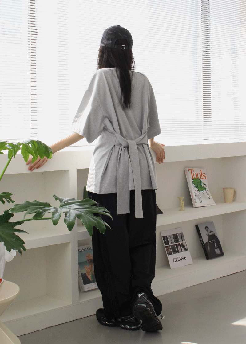 eon(イオエン)の「TIE BOXI TEE(Tops)」