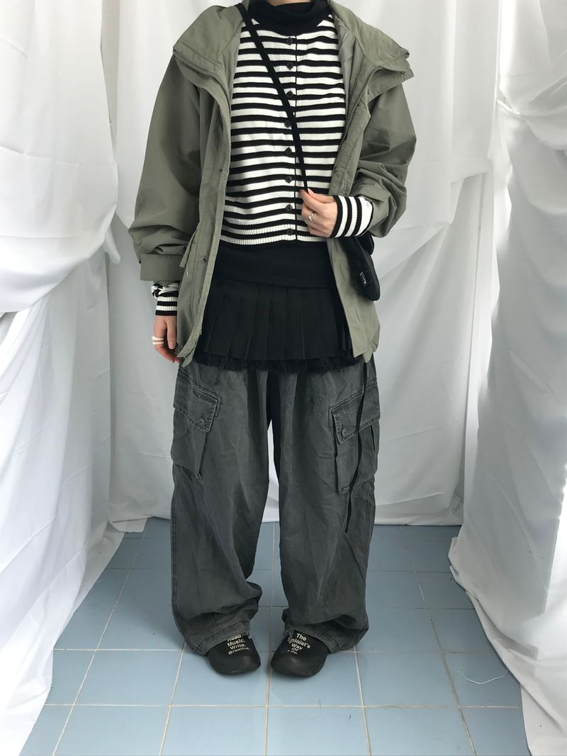 Cozy Striped Cardigan