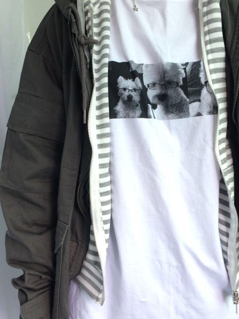 Puppy button t