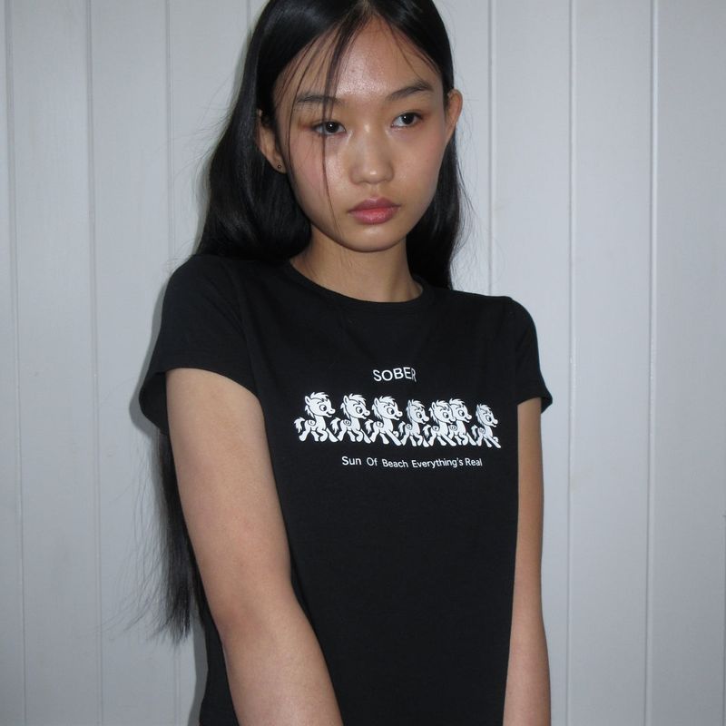Sober Parade T-shirt BLACK