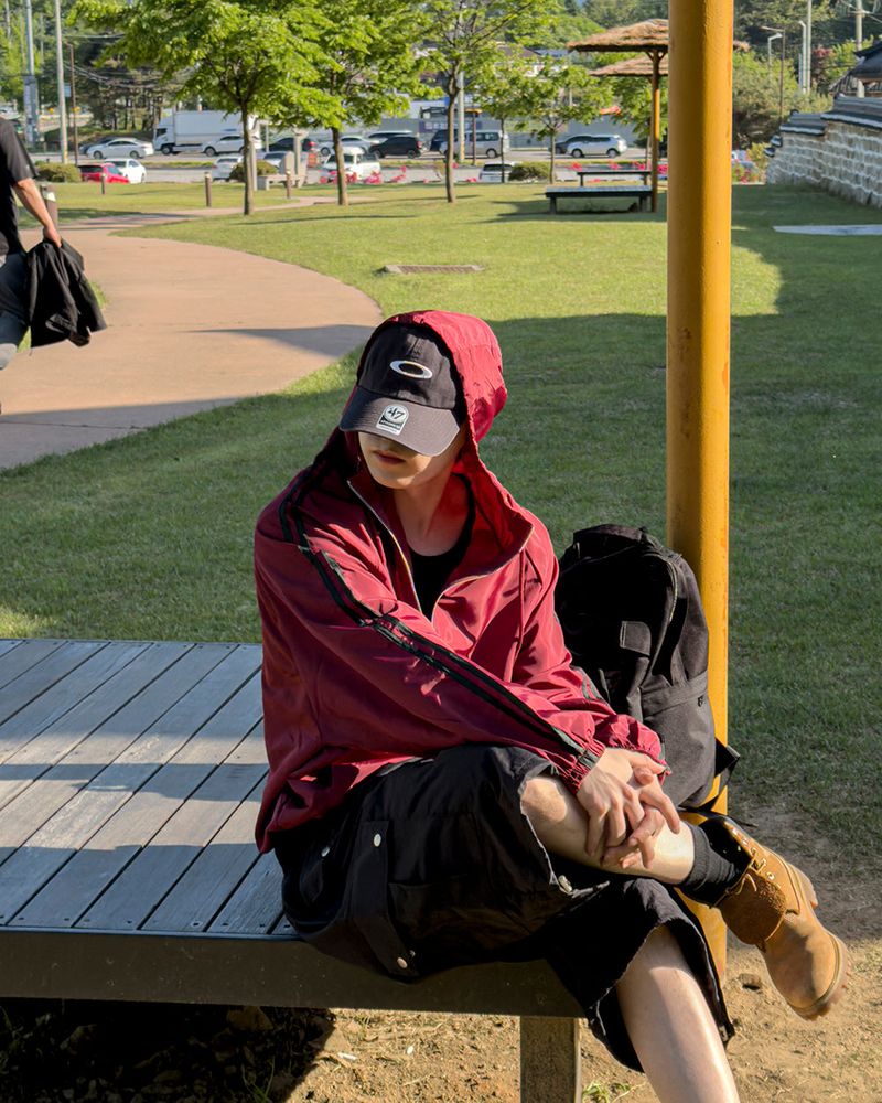 Dian Lightweight Hood Track Windbreaker
