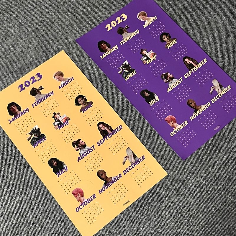 Color Poster Calendar