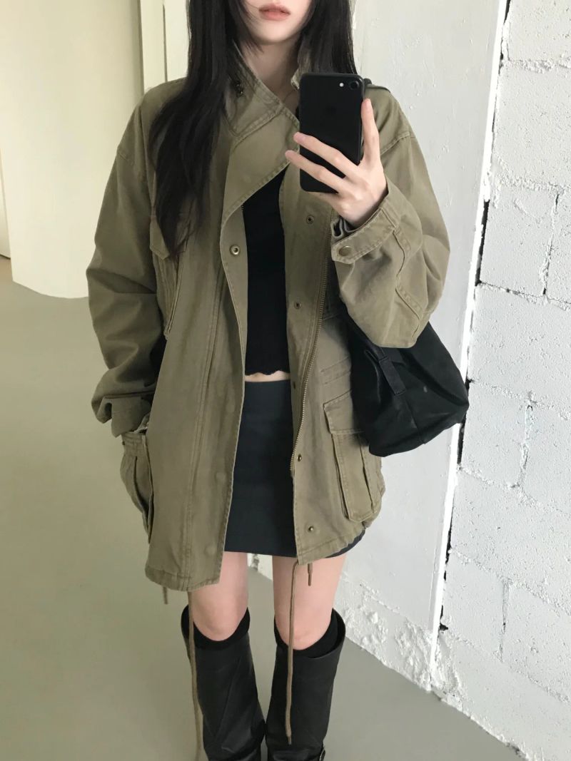 Kitten（キッテン）の「Washed Field Jacket (2 colors)（Jackets/Outerwear）」