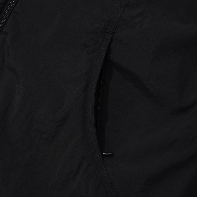 KIRSH プレーンインクシジョンウーブンウインドブレーカー [BLACK]