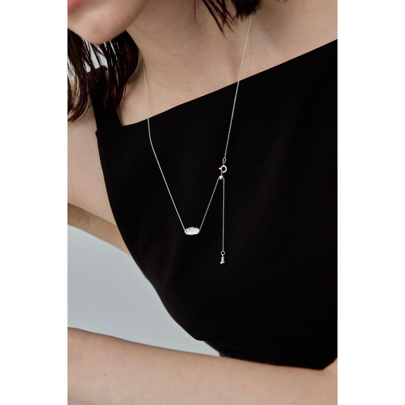 N.016/SIGNATURE TAG NECKLACE