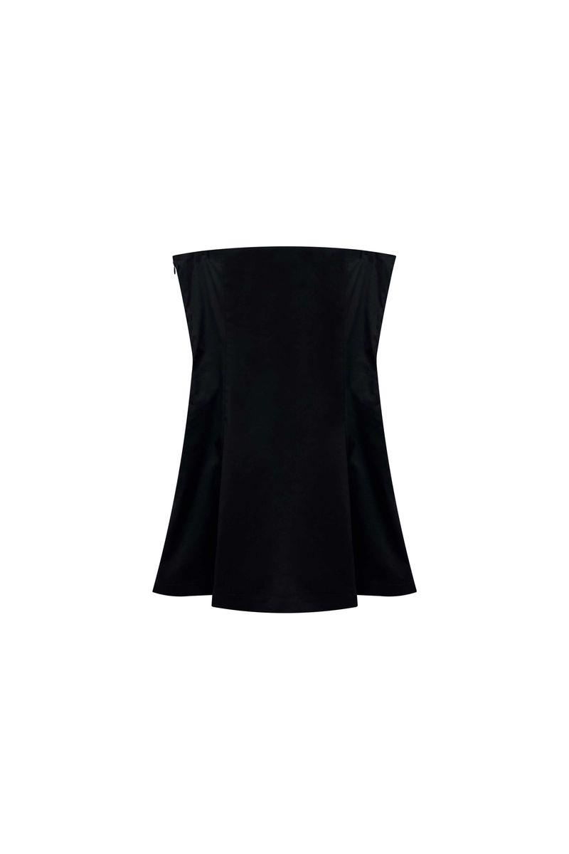 KITTEN MINI DRESS / BLACK