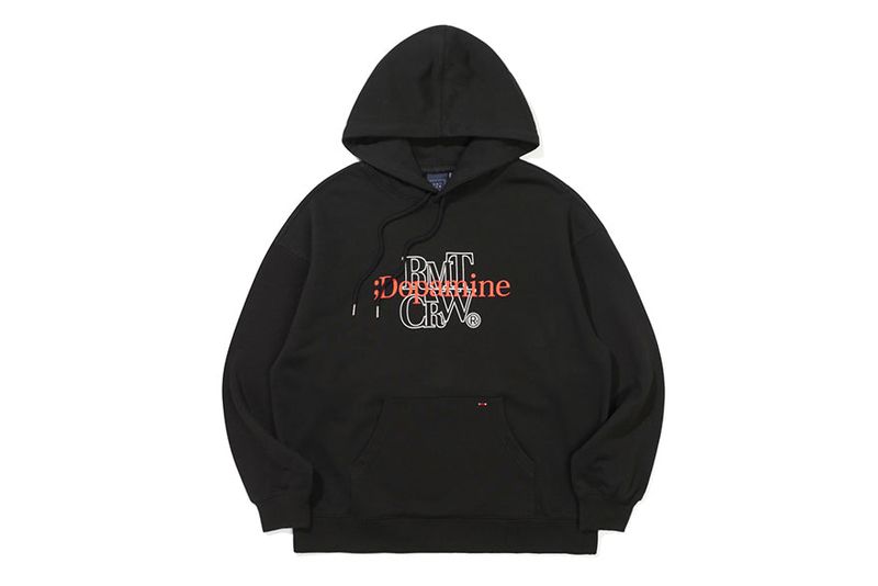 DOPAMINE FINGER HOODIE_BLACK