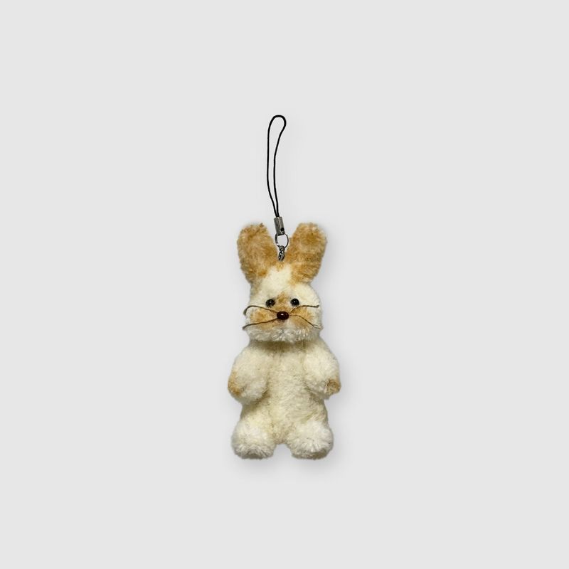 Papimyong（パピミョン）の「[made] cream rabbit keyring s size（Toys/Key Holders）」