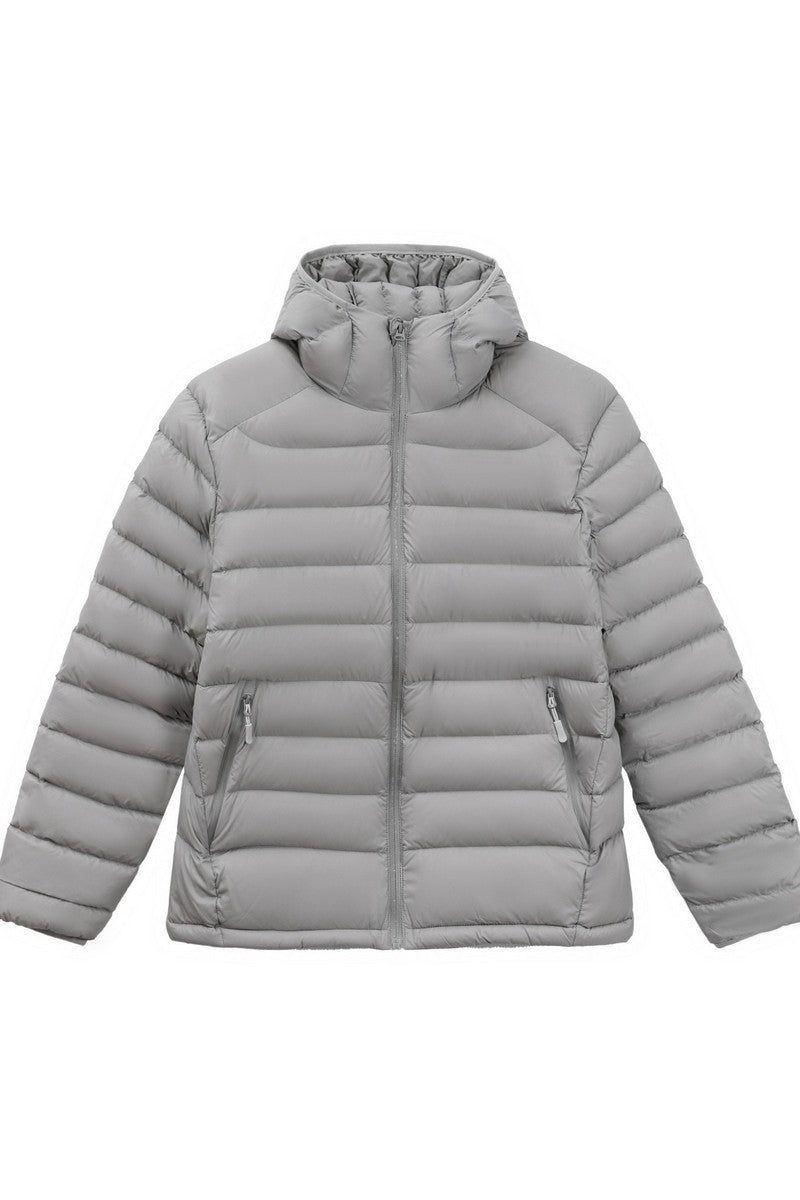 Hooded Quilted Puffer Jacket
