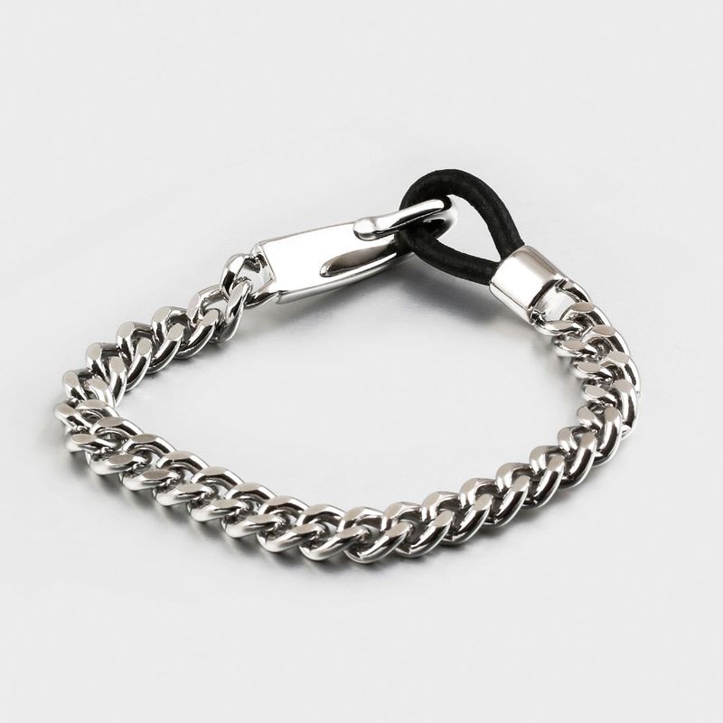 SVB-1009 Simple daily leather point chain bracelet