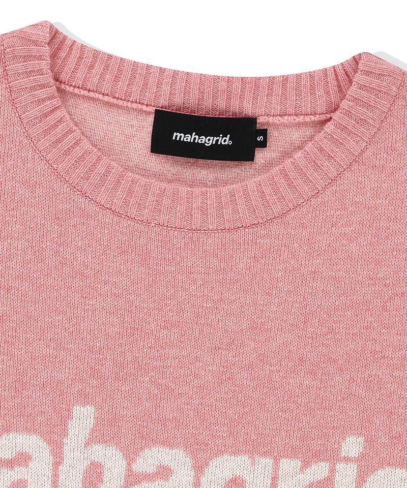 BASIC LOGO KNIT SWEATER