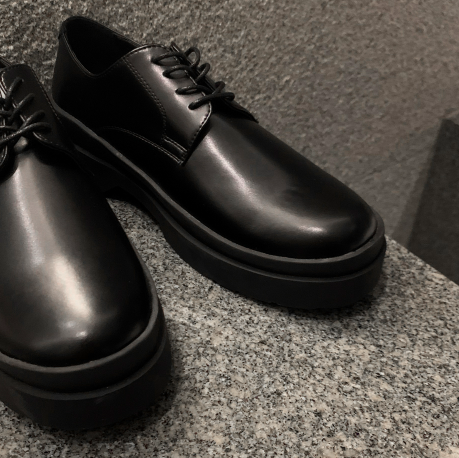 4080 Double Sole Matte Derby Shoes