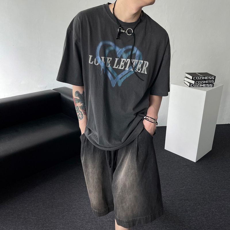 COZINESS（コジネス）の「OWN Cupid Heart Short-Sleeved T-shirt (2 colors)（Tops）」