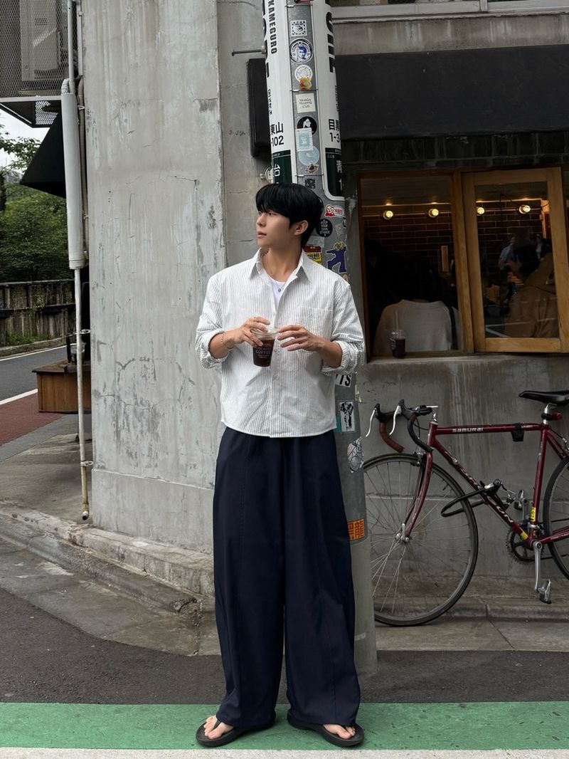 ピーチ パネル バルーン パンツ