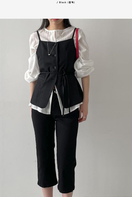 County Strap Bustier