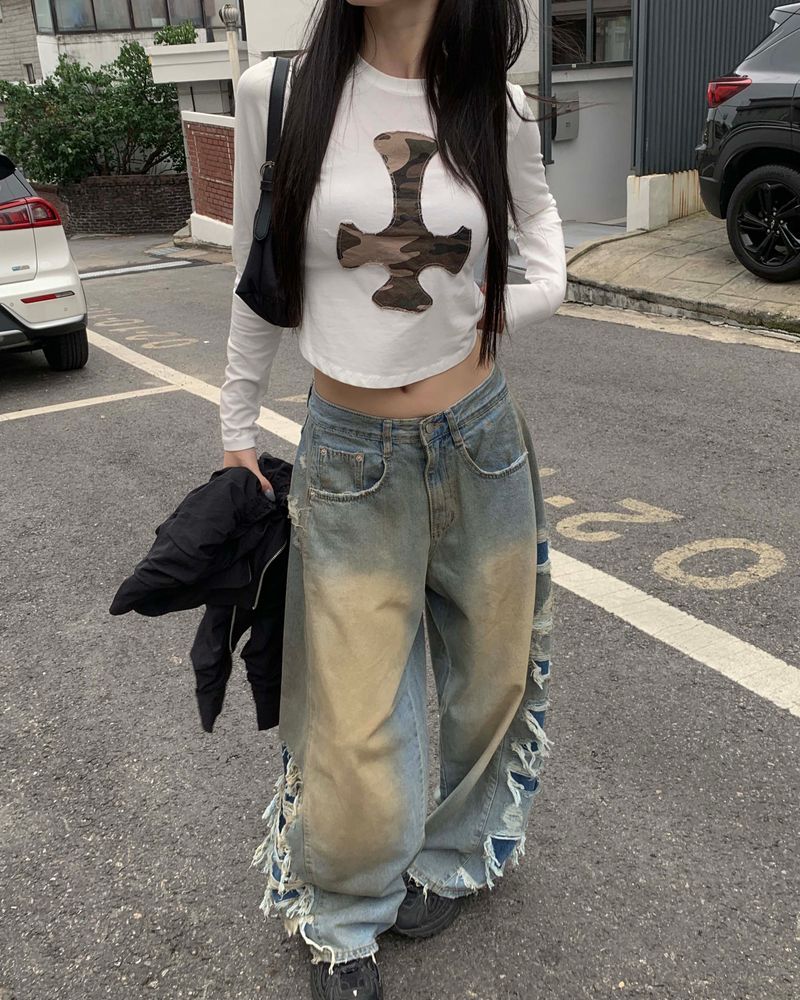 kyoive(コイブ)の「Side vintage denim pants(Pants)」