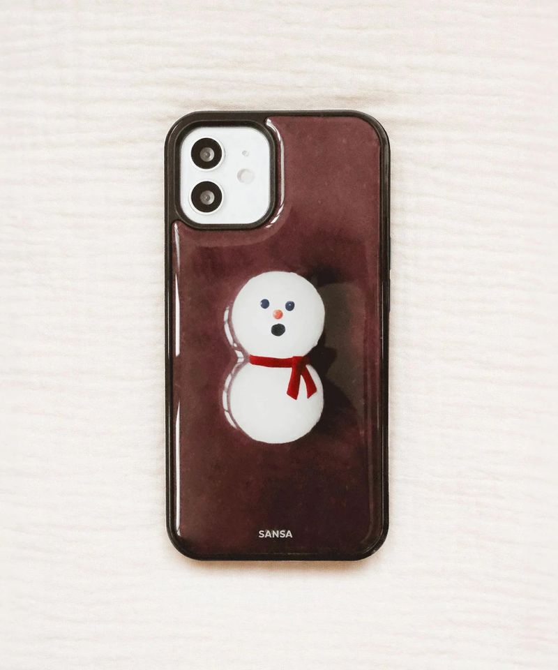 Ong-Simi Snowman_iPhone Galaxy Case(MagSafe)