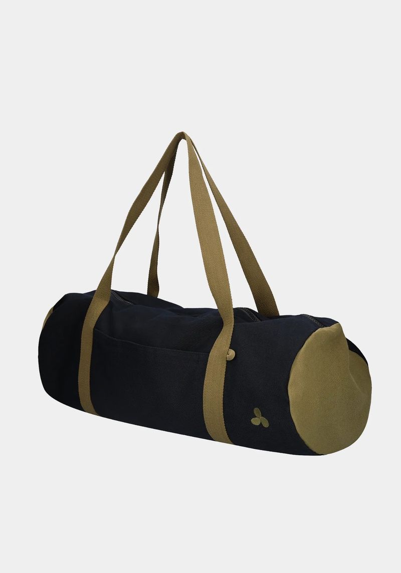 Cotton Duffel Bag L Navy