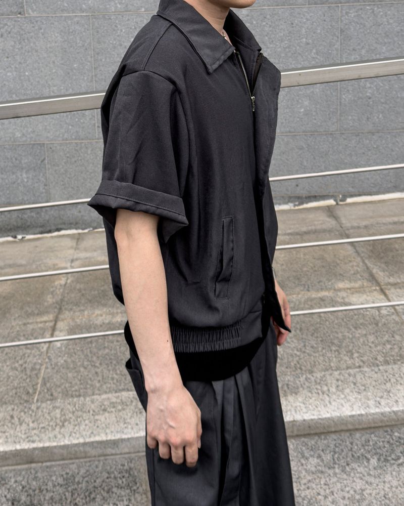 Er Minimal Half Crop Jacket