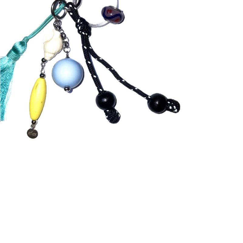shell gemstone keyring (mint mix)
