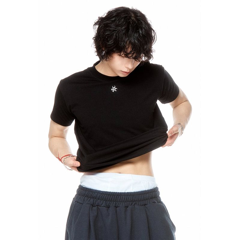 Basic Mucle Fit T-Shirts Black